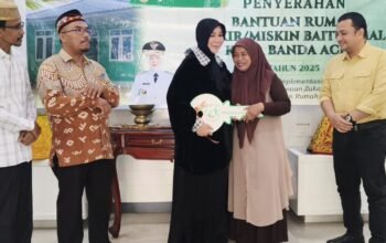 Baitul Mal Banda Aceh Tuntaskan Penyerahan 30 Rumah Layak Huni Tahun 2025