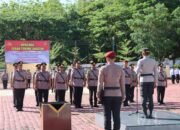 Kapolres Aceh Besar Pimpin Sertijab Sejumlah Pejabat Utama dan Kapolsek Jajaran