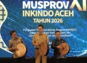 Sekda Aceh Buka MUSPROV XI INKINDO Aceh 2026