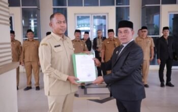 Bupati Tunjuk Ardiansyah sebagai Plt. Sekwan DPRK Aceh Besar