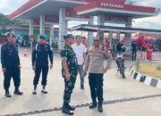 TNI-Polri, Dandim dan Kapolres Bireuen Pantau Kondisi Keamanan Pasca-Insiden SPBU