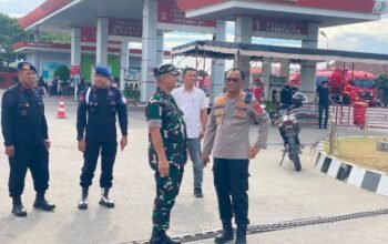TNI-Polri, Dandim dan Kapolres Bireuen Pantau Kondisi Keamanan Pasca-Insiden SPBU