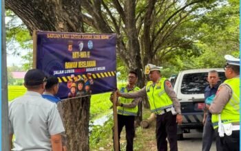Satlantas Aceh Besar Ajak Pengendara Utamakan Keselamatan daripada Kecepatan