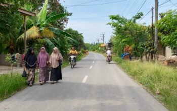 Warga Jambo Aye Apresiasi Bupati Ayah Wa atas Pengaspalan Jalan Pasca-Banjir