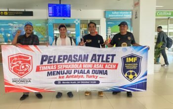 Tiga Lolos Seleksi Timnas, Hanya Satu Atlet Aceh ke Turki